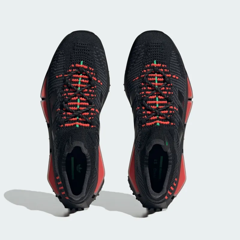 Adidas NMD_S1 Core Black / Carbon / Flash Lime (IE4588)