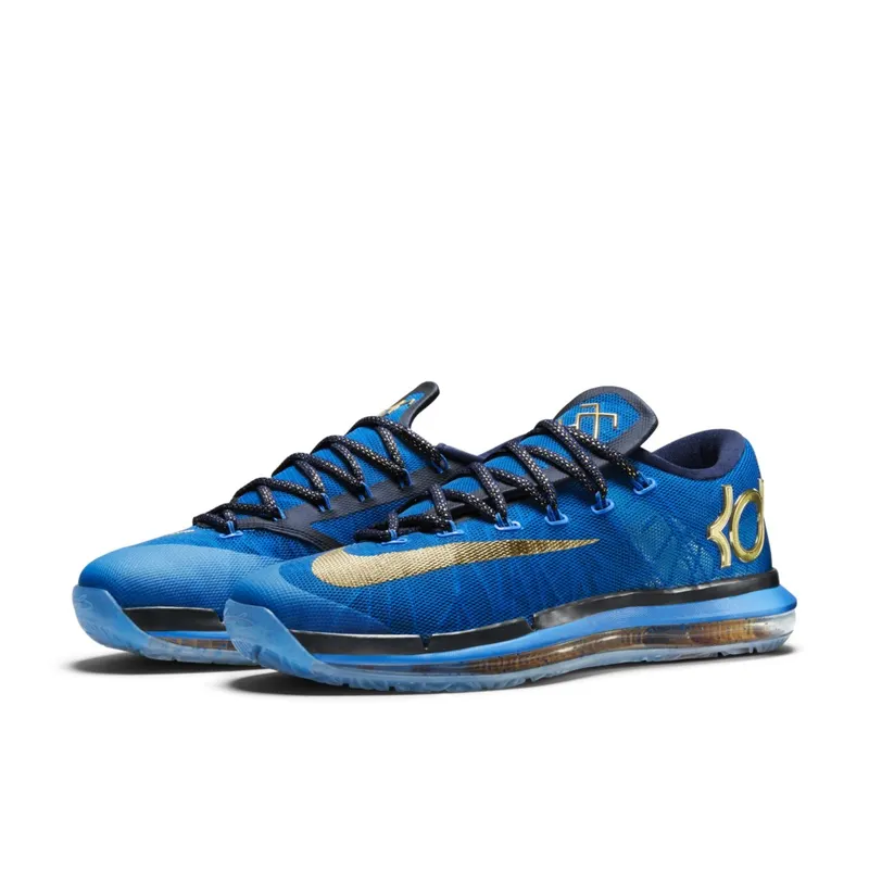 Nike KD 6 Elite Supremacy Photo Blue/Metallic Gold-Midnight Navy (683250-474)