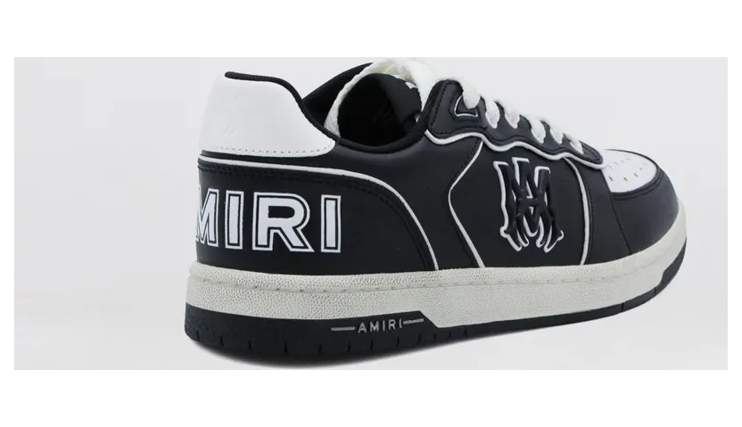 Amiri Newport Leather Sneakers Black (AMSNSN1061BLACK) (2)