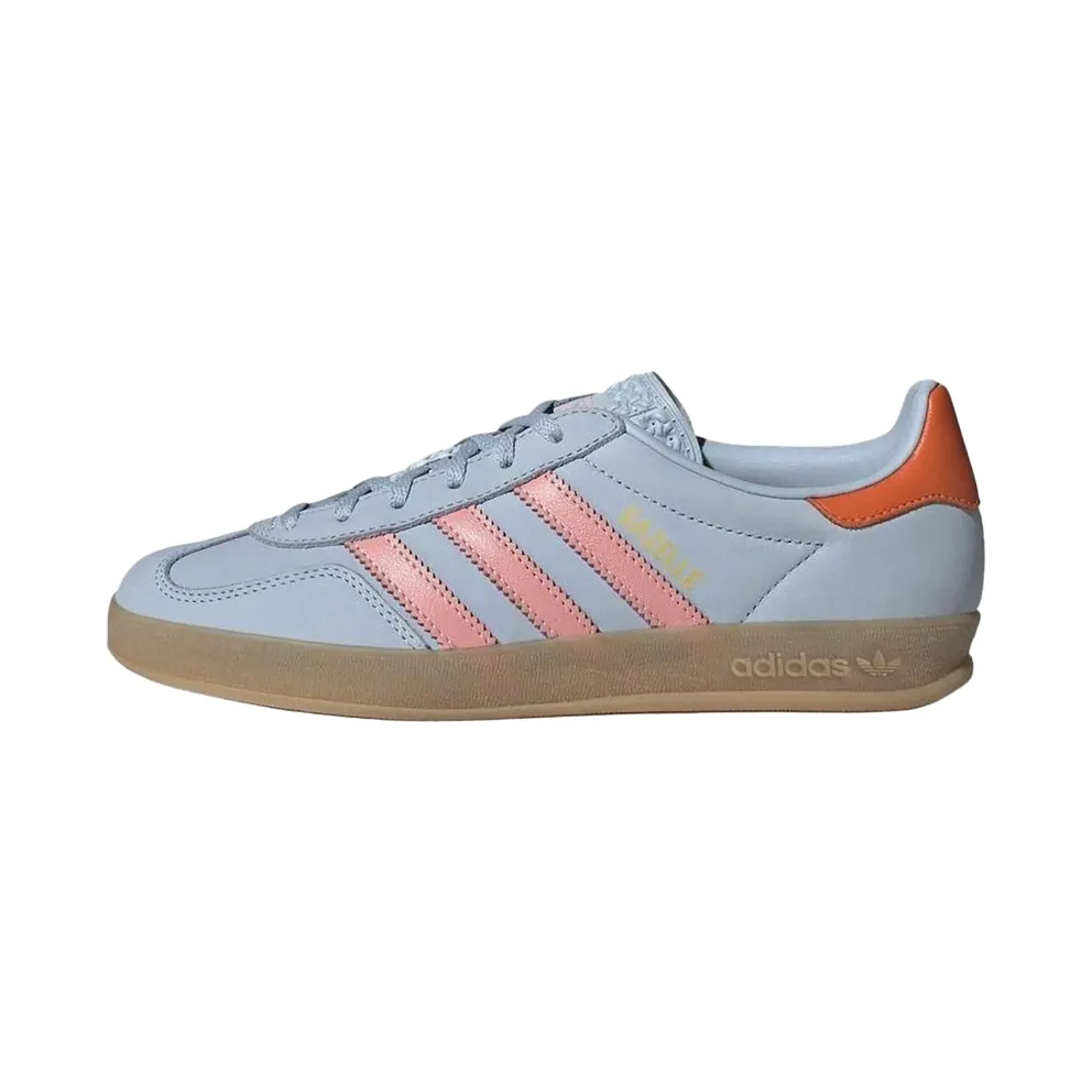 Adidas GAZELLE INDOOR “Wonder Blue / Solar Orange / Gum” (JI2720)