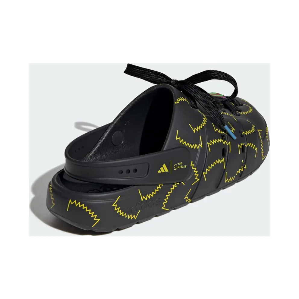 Adidas Adilette Clog “The Simpsons Black Yellow” (JS4910)