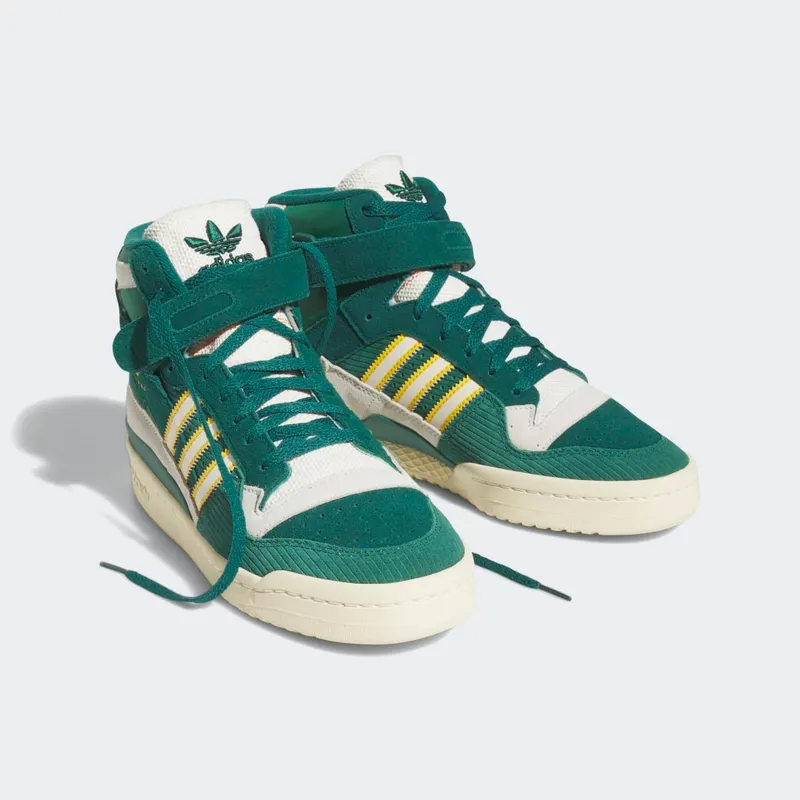 Adidas Forum 84 Hi Collegiate Green / Cream White / Bold Gold (FZ6301)