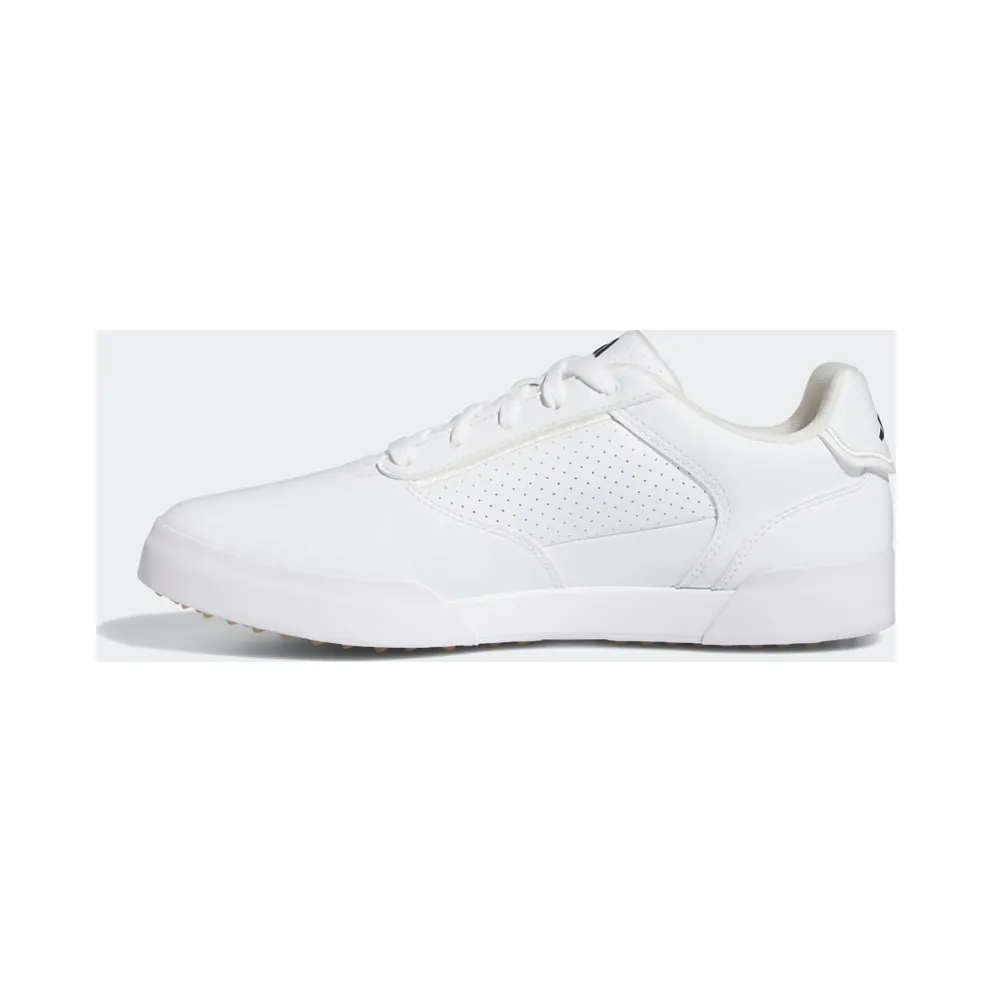 adidas Retrocross Spikeless Golf Shoes Cloud White / Core Black / Chalk White (GV6911)