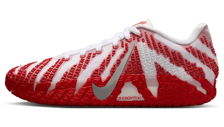 Nike Ja 3 – “White / University Red / Metallic Silver” (IV4426-105)