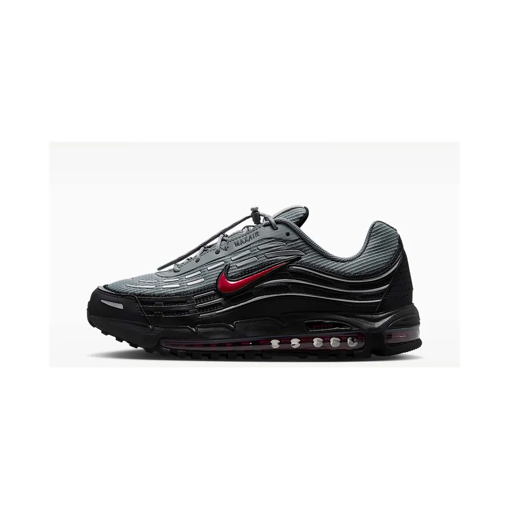 Nike Air Max TL 2.5 “Smoke Grey / Black / Dark Smoke Grey / Tough Red” (IO3037-003)