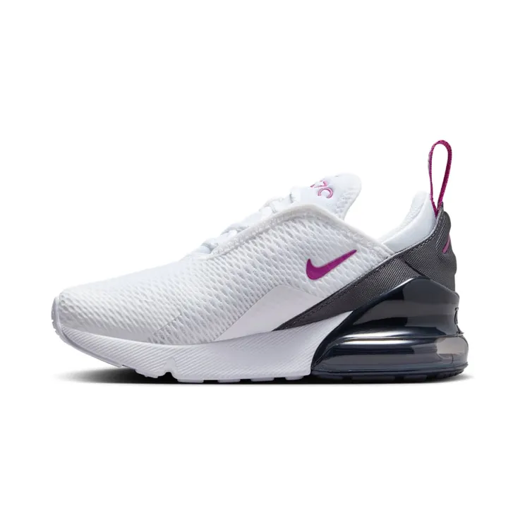 Nike Air Max 270 “White / Anthracite / Hot Fuchsia” (AO2372-120)