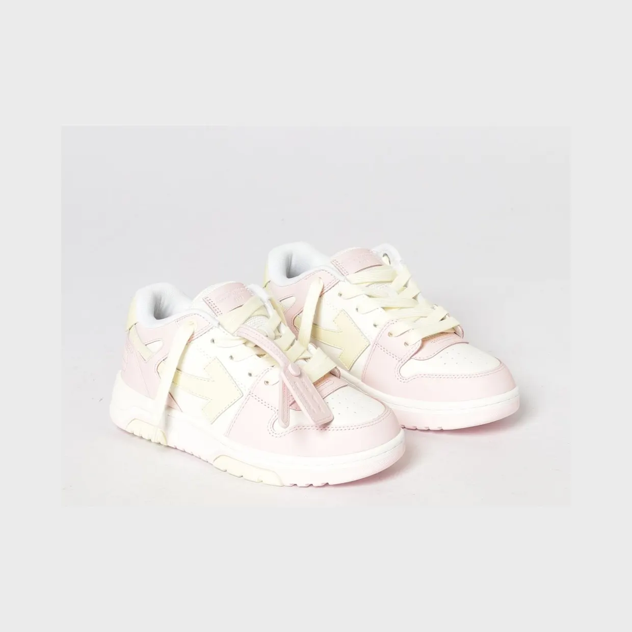 Off-White Out Of Office Leather Sneakers Pink (G007S6L0013C19)