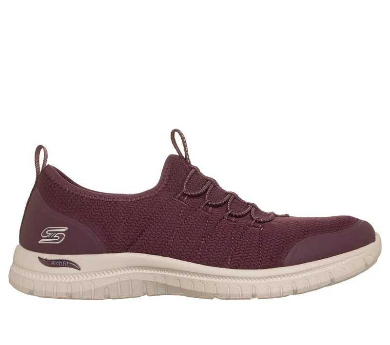 Skechers Arch Fit Virtue – Dahlia Sneaker Wijn