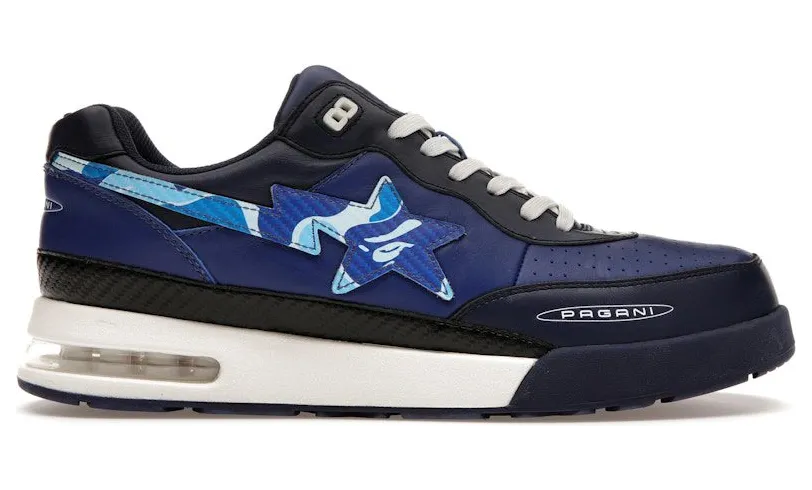 A Bathing Ape Bape Road Sta Pagani Navy Blue ABC Camo (1I73191908)