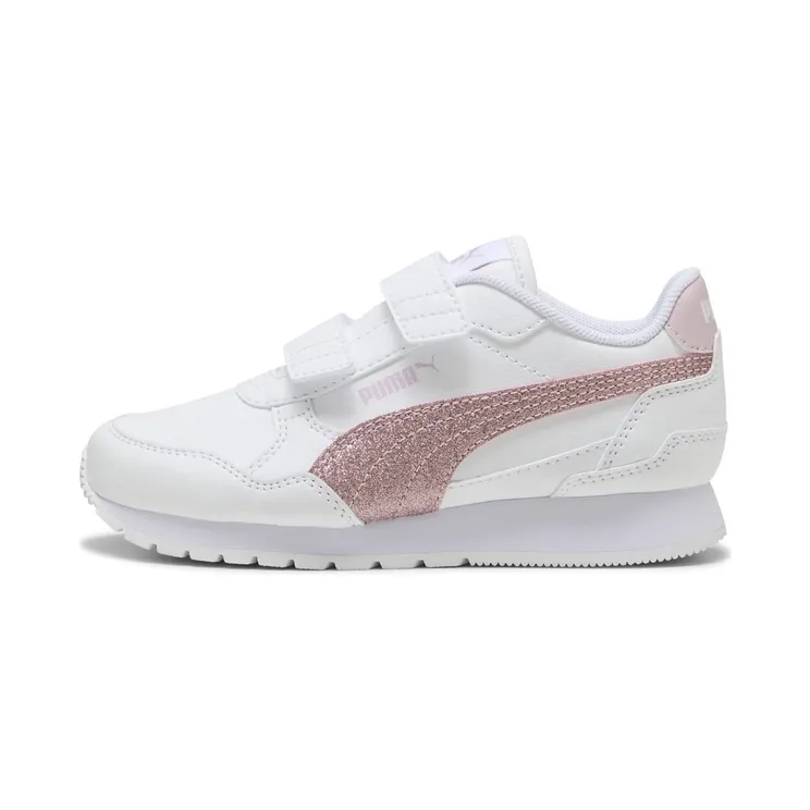 Puma ST Runner v4 Glitter “Puma White / Puma Silver / Cool Light Gray” (401587_02)