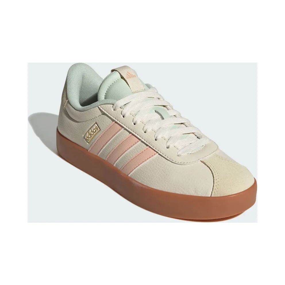 Adidas VL Court 3.0 Wonder White / Powder Coral / Linen Green (JP5348)