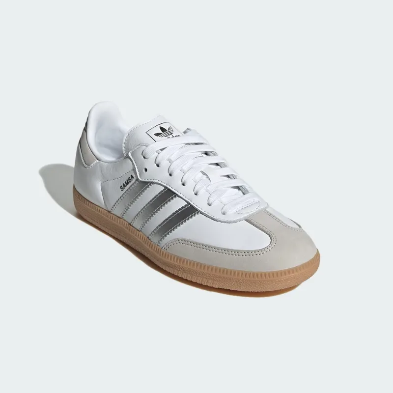 Adidas Samba OG Cloud White / Silver / Grey One (JI2725)