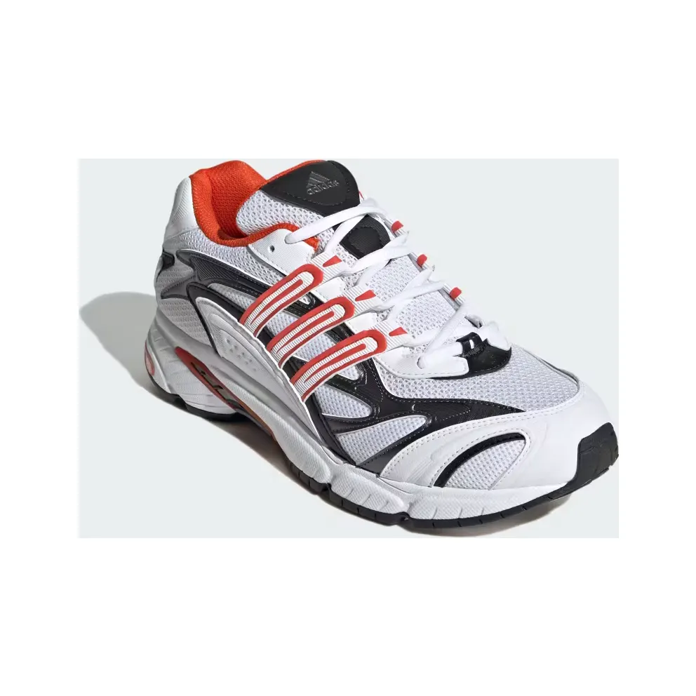 adidas Temper Run 2.0 Cloud White Preloved Red Core Black