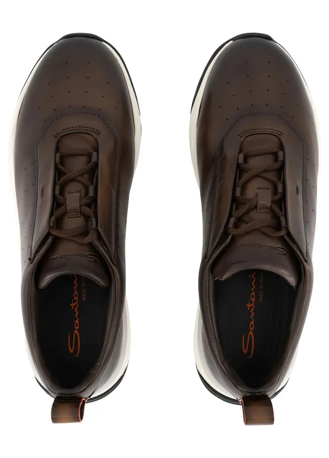 Santoni Leather “Brown” (MBIM22027BINT GONT50) (3)