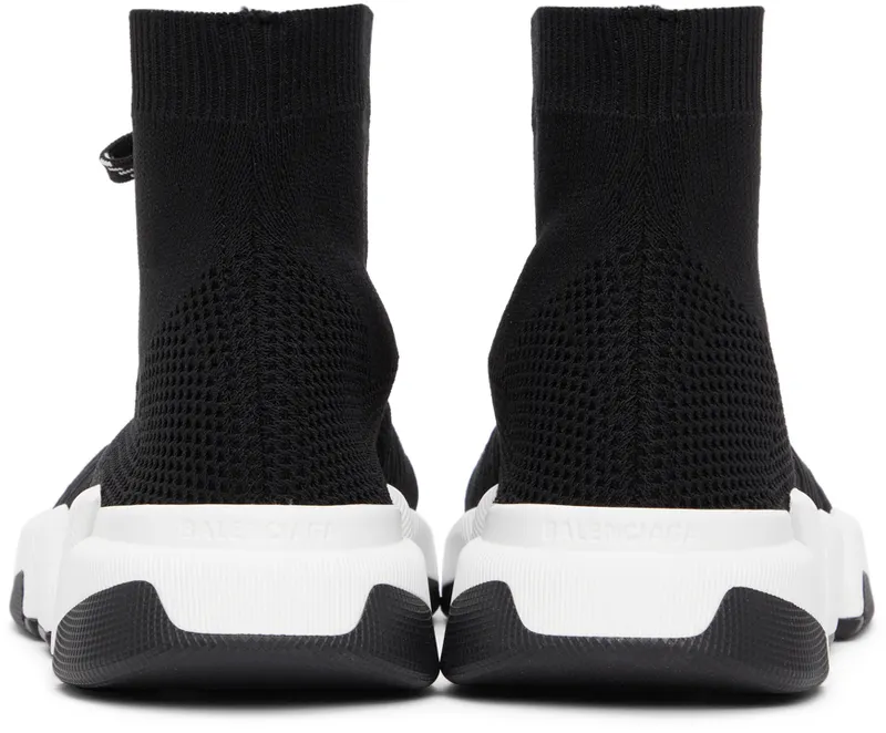 Balenciaga Black Lace-Up Speed 2.0 (617258 W2DB2)