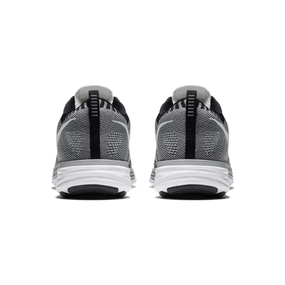 Nike Flyknit Lunar 2 White Wolf Grey Black (620465-100)