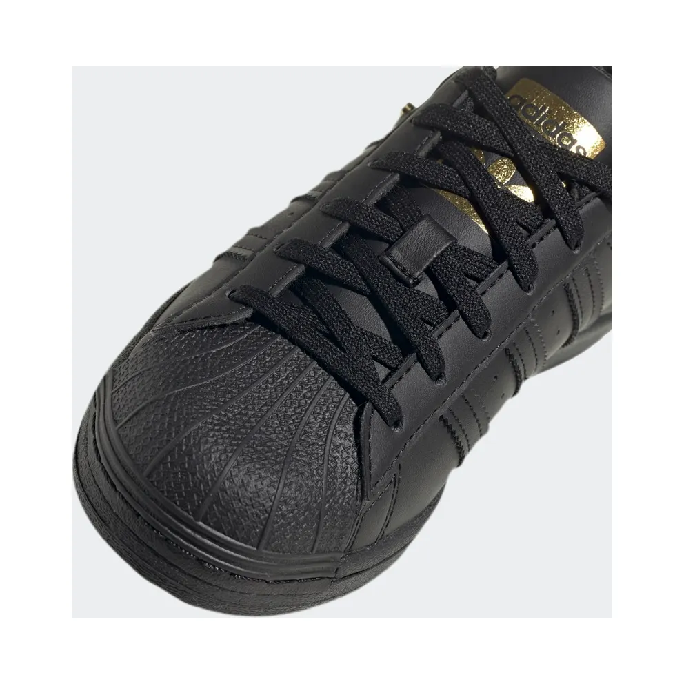 adidas Superstar Core Black / Core Black / Gold Metallic (H03992)