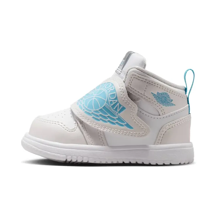 Air Jordan 1 Sky (TD) Photo “Photon Dust / Flat Pewter / Black / Blue Chill” (HV4766-014)