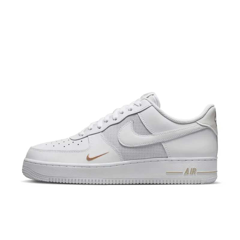 Nike Air Force 1 Low “White Desert Khaki Mini Swoosh” (IO1283-100)