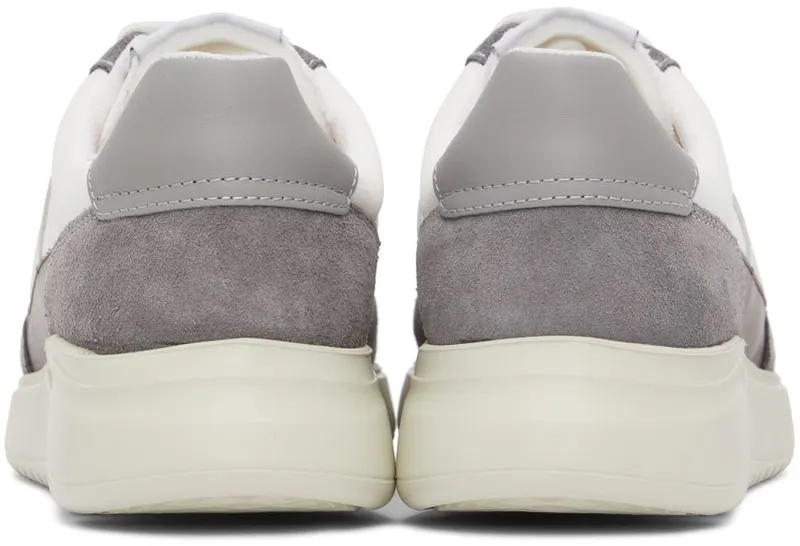 Axel Arigato SSENSE Exclusive White & Gray Genesis Vintage Runner Sneakers (F0084067)