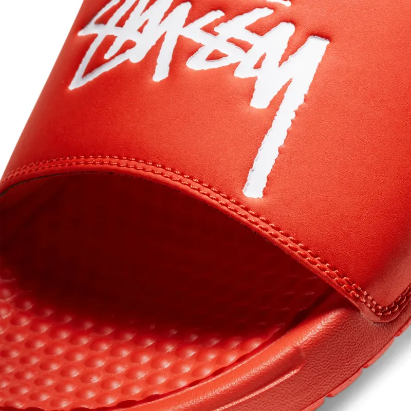 Nike Benassi Stussy Habanero Red (2020) (CW2787-600)
