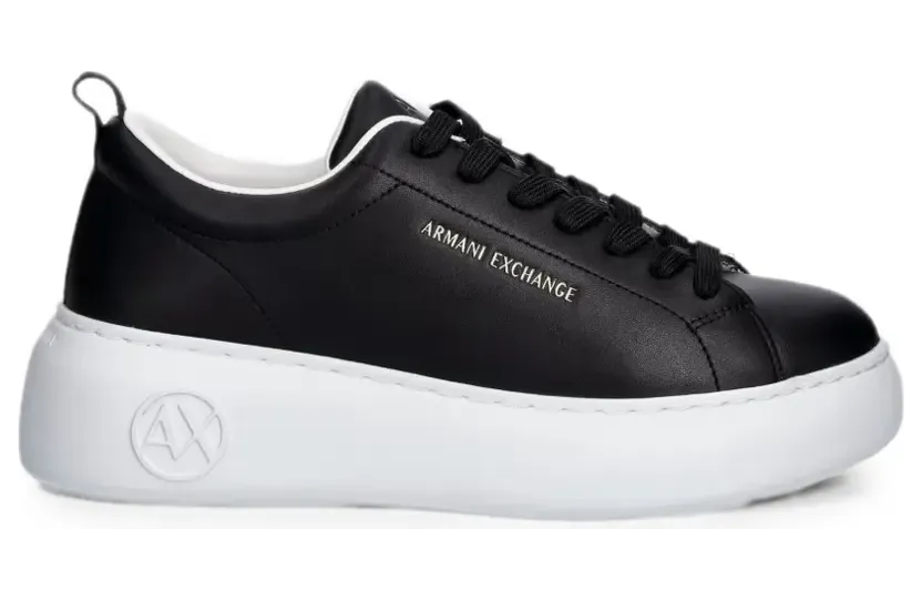 Armani Exchange Sneakers mit Plateausohle – Schwarz (XW002790AF11912)