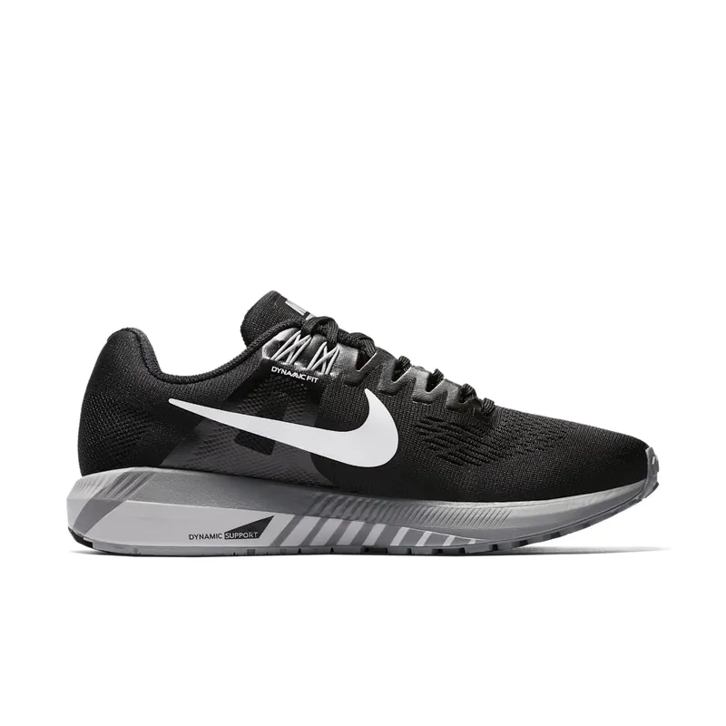 Nike Air Zoom Structure 21 Black/White-Wolf Grey (904701-001)