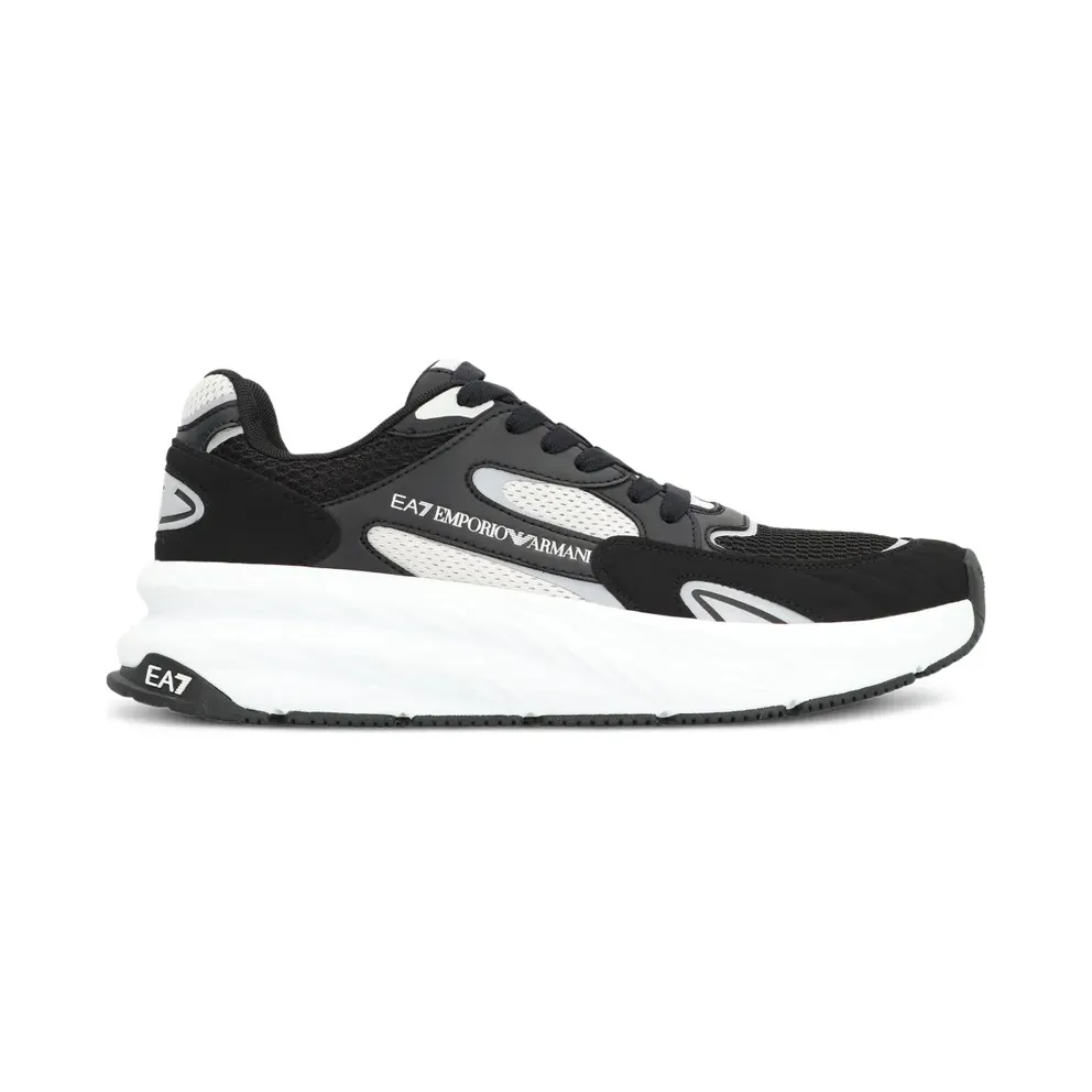 Ea7 Emporio Armani mit Mesh-Einsätzen – Black (7X000342AF18617)