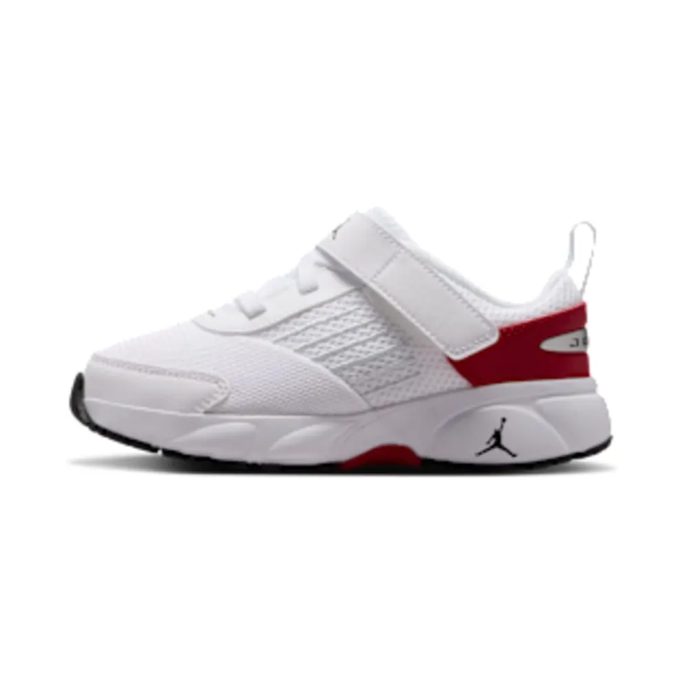 Nike Jordan Trunner Flow “White / Gym Red / Metallic Silver / Black” (IQ7702-101)