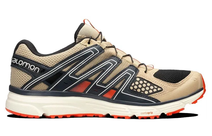 Salomon X-Mission 3 Safari Beige Black Orange