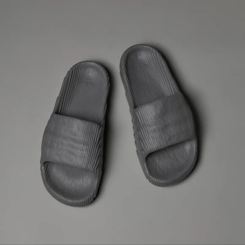 Adidas Adilette 22 Slides Grey Five / Grey Five / Core Black (HP6522)