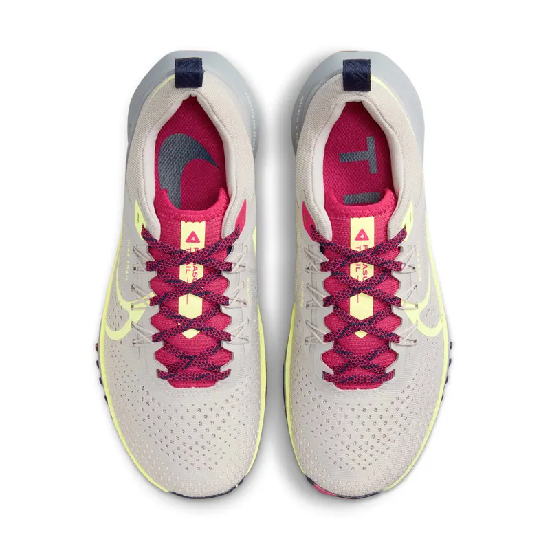 Nike React Pegasus Trail 4 Platinum Violet Purple Ink Fierce Pink Luminous Green (DJ6159-002)