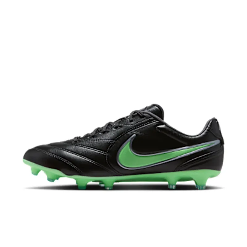 Nike Tiempo Ligera Pro Artificial-Grass Low-Top “Black / Illusion Green” (HQ3158-002)