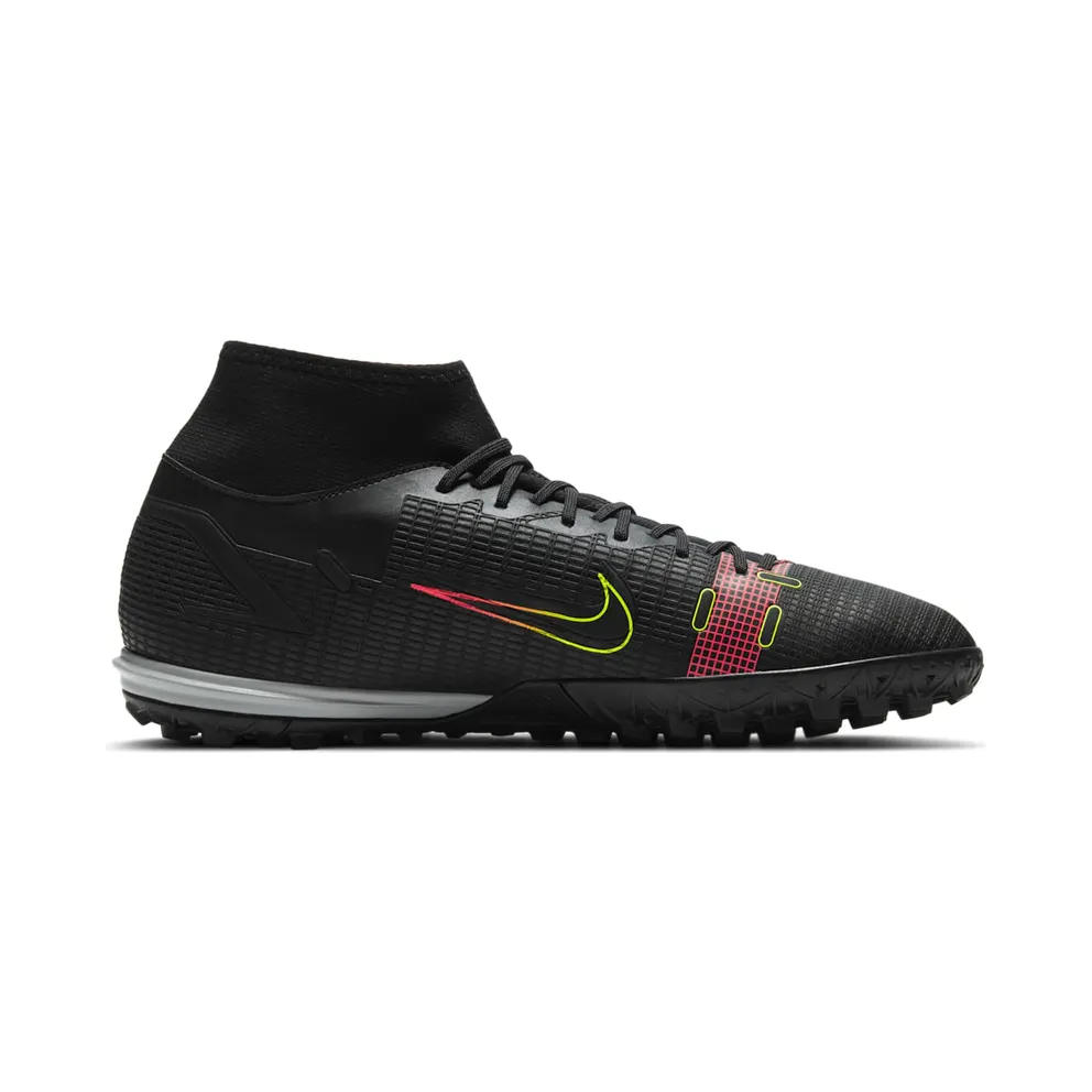 Nike Mercurial Superfly 8 Academy TF Black Cyber (CV0953-090)