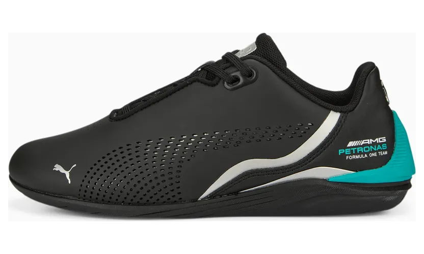 Puma Mercedes-AMG Petronas Formel 1 Drift Cat Decima Motorsportschuhe Jugend Schwarz (307263-04)