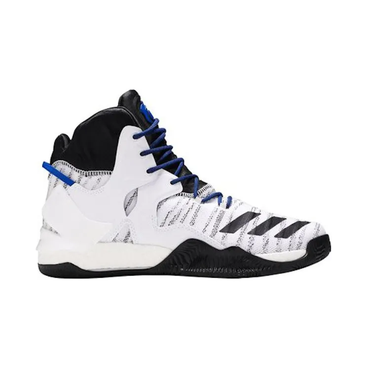 adidas D Rose 7 Primeknit White Black Royal (B72720)