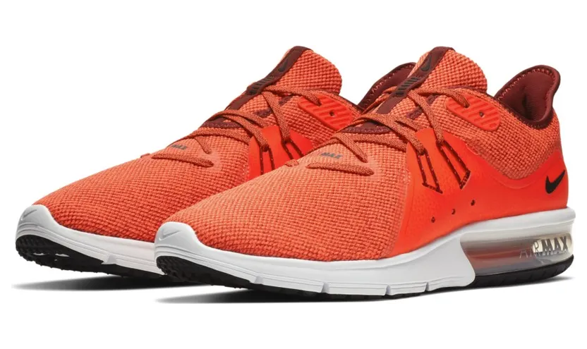 Nike Air Max Sequent 3 Team Red Black-Total Crimson