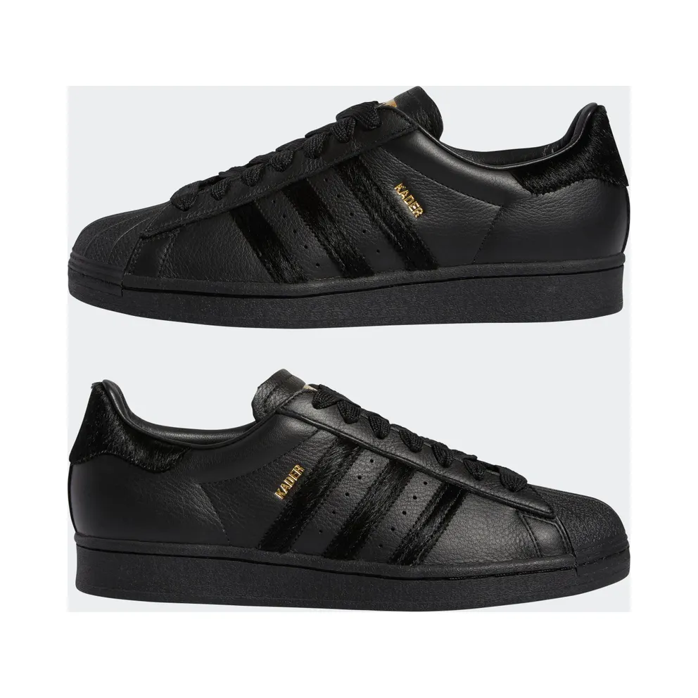 adidas Superstar ADV x Kader Core Black / Core Black / Gold Metallic (GX7172)