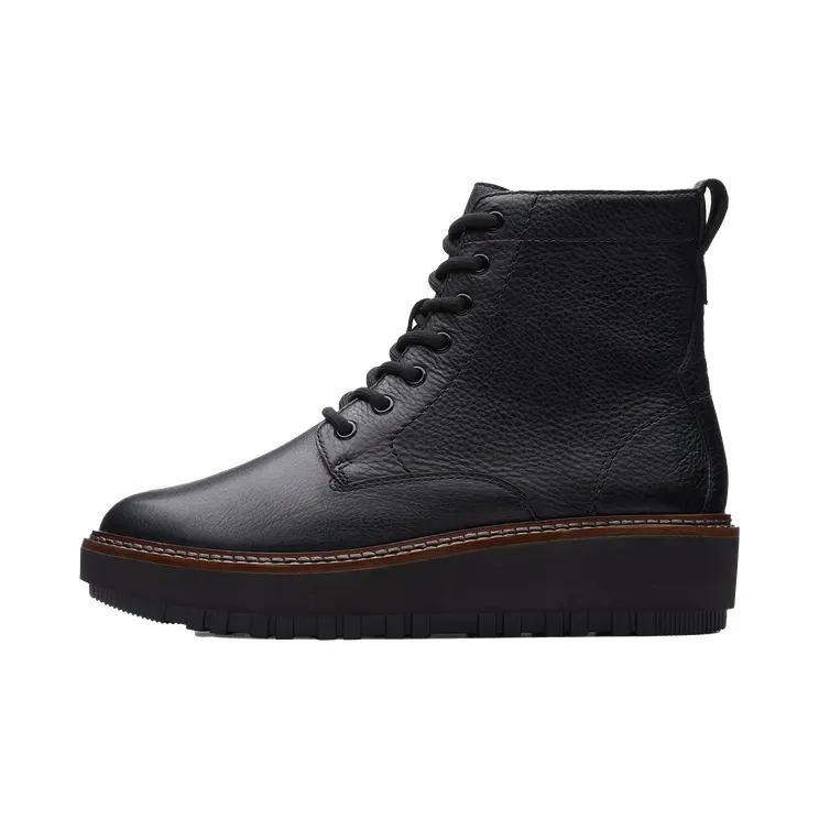Clarks ORIANNA LACE “Black Leather” (26174798)
