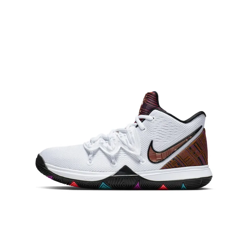 Nike Kyrie 5 BHM 2019 (GS) White/Multi-Color (CI7894-100)