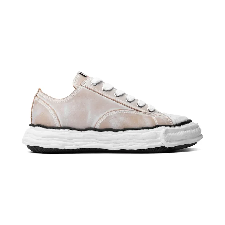 Maison Mihara Yasuhiro Peterson 23 OG Sole Vintage Leather Low White (A16FW725-WHT)