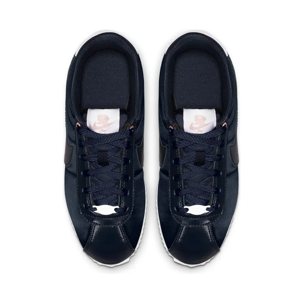 Nike Cortez Basic Valentines Day 2019 Obsidian (GS) Obsidian/Obsidian-White-Bleached Coral (AV3519-400)