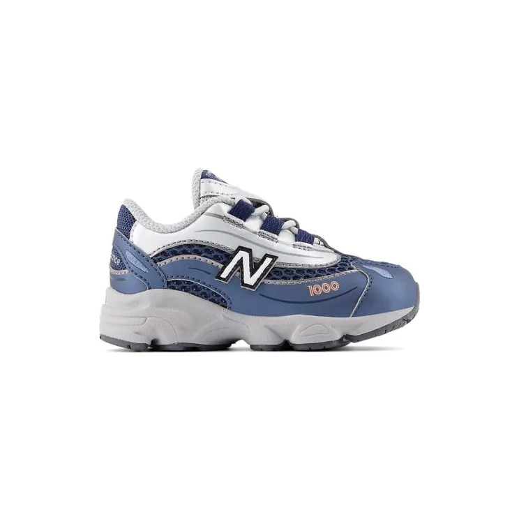 New Balance 1000 Bungee Lace Vintage Indigo Light Silver Metallic (IV1000PK)