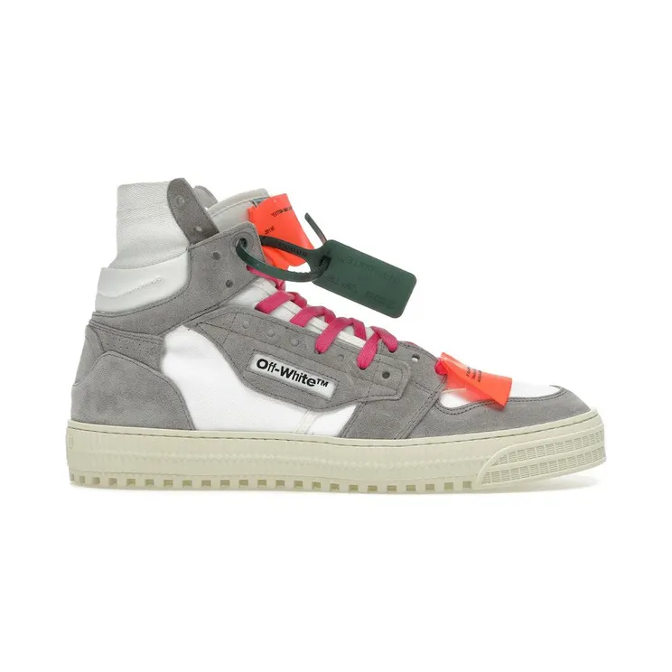 OFF-WHITE Off-Court 3.0 High White Grey Pink (FW22) (OMIA065F22LEA0020105)