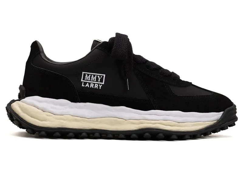 Maison Mihara Yasuhiro Larry OG Sole Mix Material Low Black White (A14FW703-BLK)