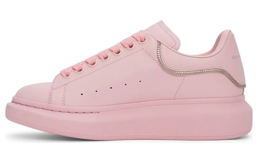 Alexander McQueen Pink Zip Oversized Sneakers (688521WIB9Y5806) (3)
