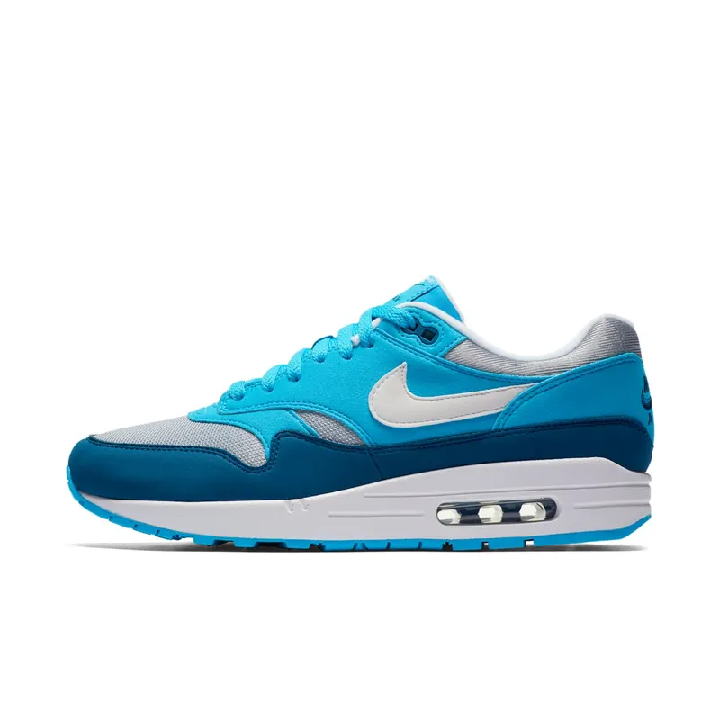 Nike Air Max 1 Blue Fury Wolf Grey/White-Light Blue Fury (AH8145-002)