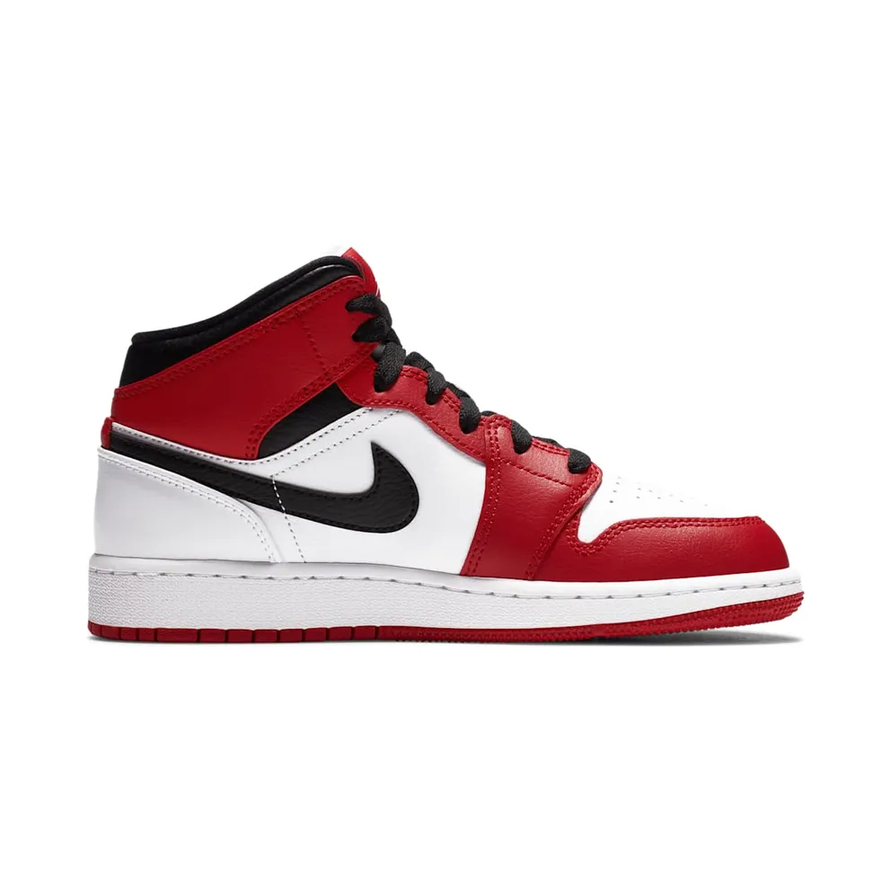Air Jordan 1 Mid ‘Chicago’ (GS) (2020) (554725-173)