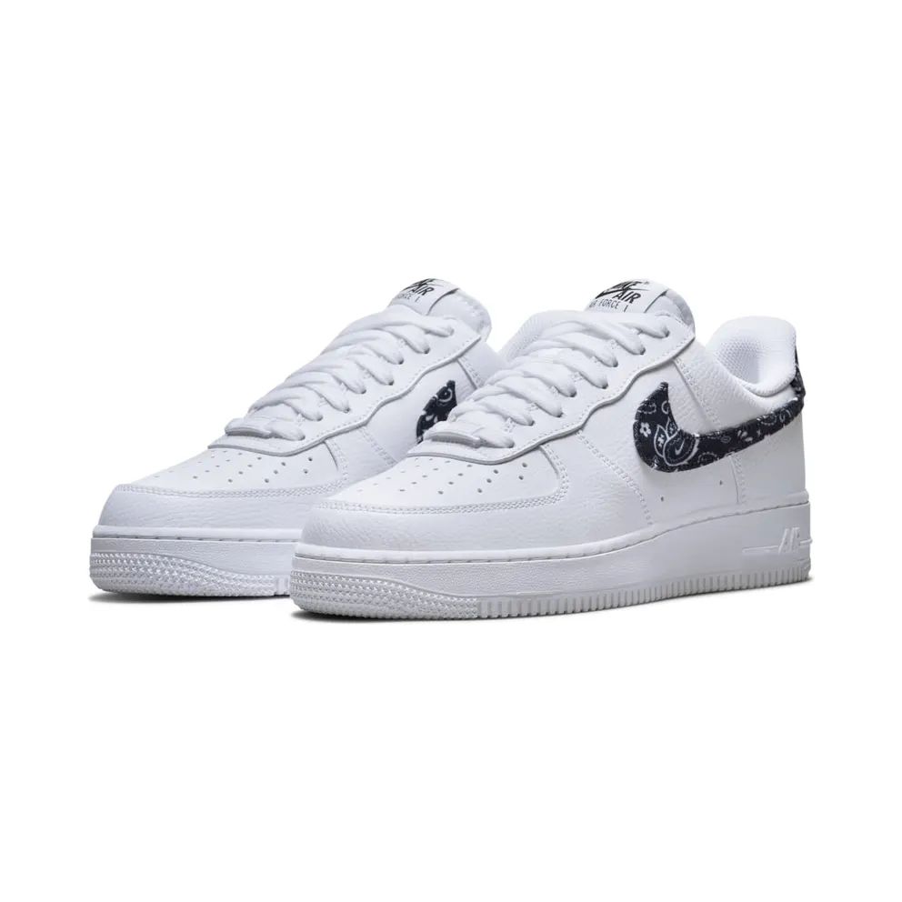 Nike Air Force 1 Low 07 Essential White Black Paisley (DH4406-101)