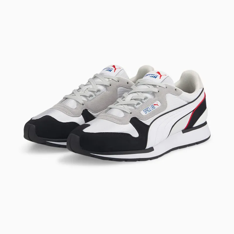 Women’s PUMA Space L White/Black/Gray Violet (383158-01)